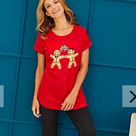 Pants - 2pc Gingerbread tee and legging set